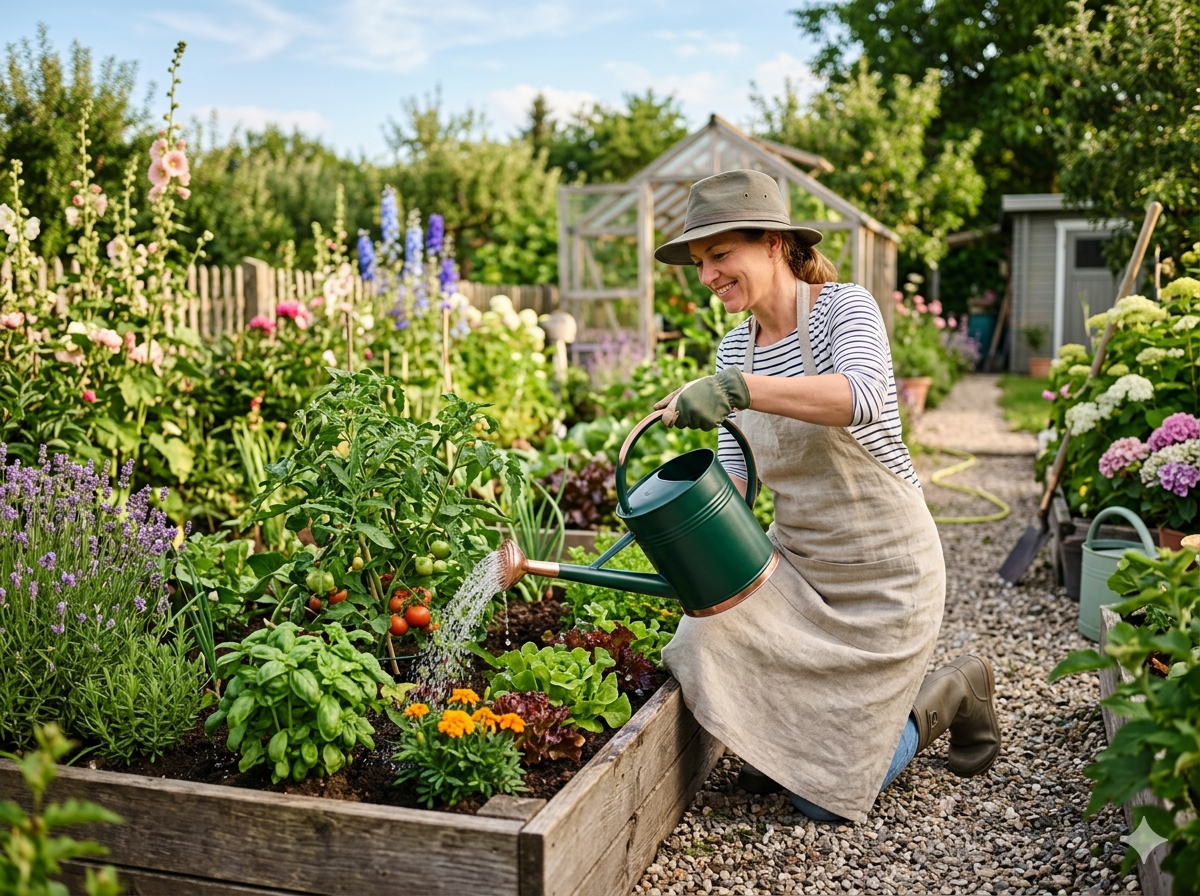 Die richtige Gießkanne für Ihren Garten Funktion trifft Design